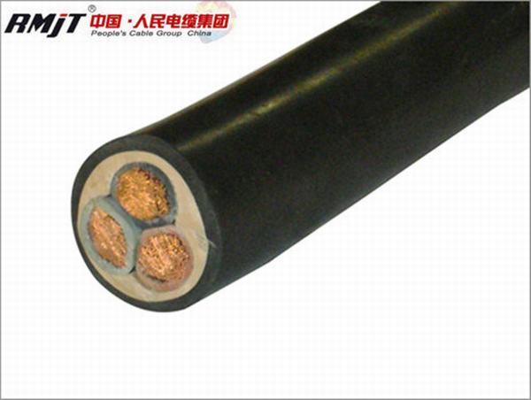 China 
                                 300/500V H05FR-F 3núcleos cabo revestido de borracha                              fabricação e fornecedor