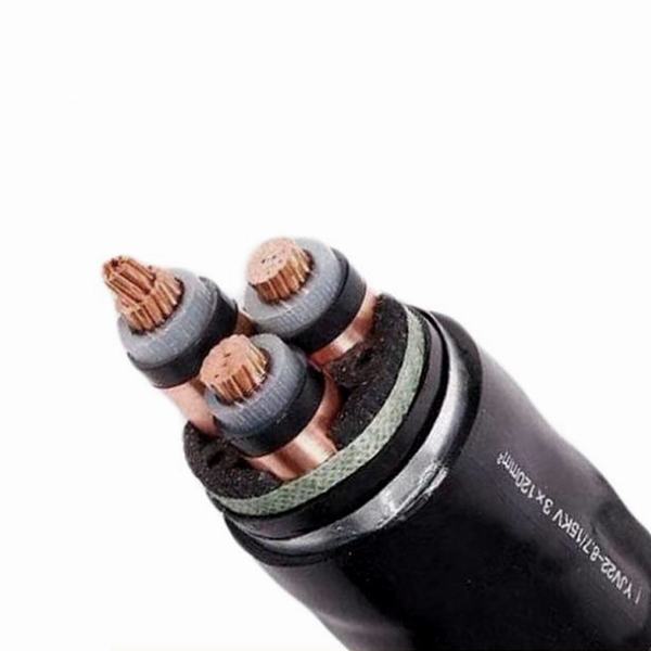 China 
                        33kv Cu/XLPE/Swa/PVC 3 Cores Armoured Medium Power Cable
                      manufacture and supplier
