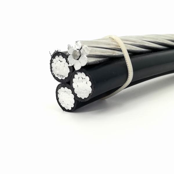 4 Core Aerial Bundle Aluminum Cable XLPE Insulated ABC Cable