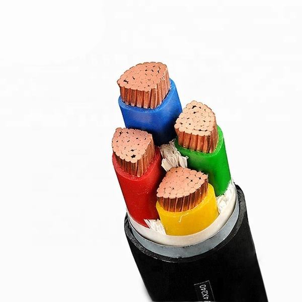 China 
                                 4 Core LV XLPE SWA PVC de Cable de cobre del cable de alimentación                              fabricante y proveedor