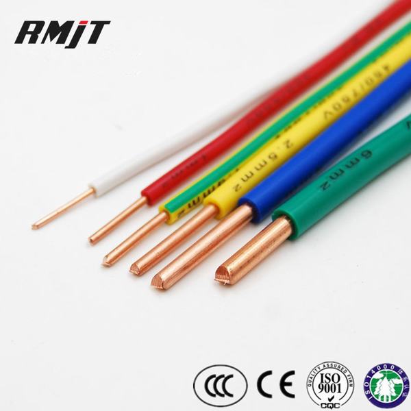 China 
                                 450/750V Cable de energía aislamiento de PVC cables eléctricos                              fabricante y proveedor