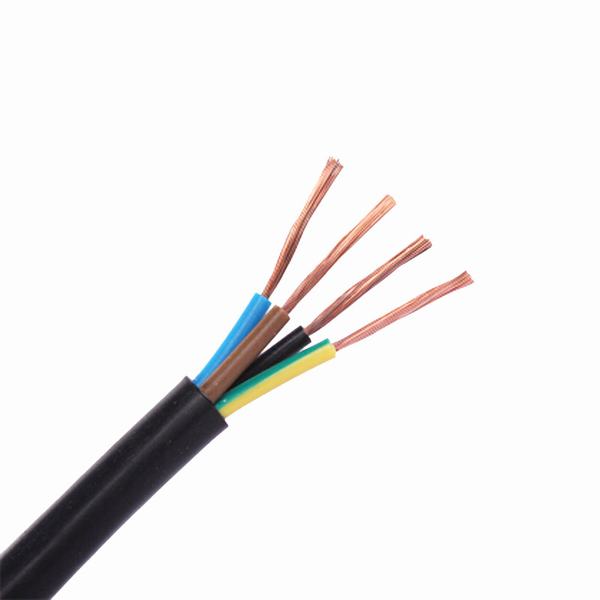 China 
                        450/750V PVC Sheathed Copper Conductor Flexible Electrical Wire Rvv Electric Cable
                      manufacture and supplier
