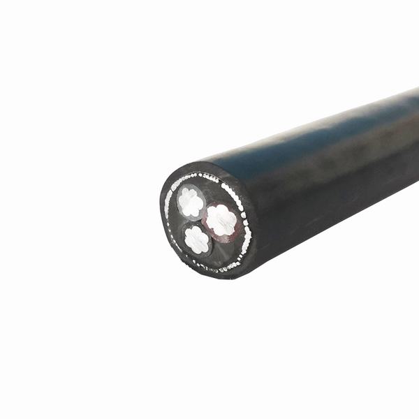 600V 2/0 AWG Anti-Thief XLPE Insualtion Sheath Aluminum Alloy 1350 Concentric Conductor Concentric Cable