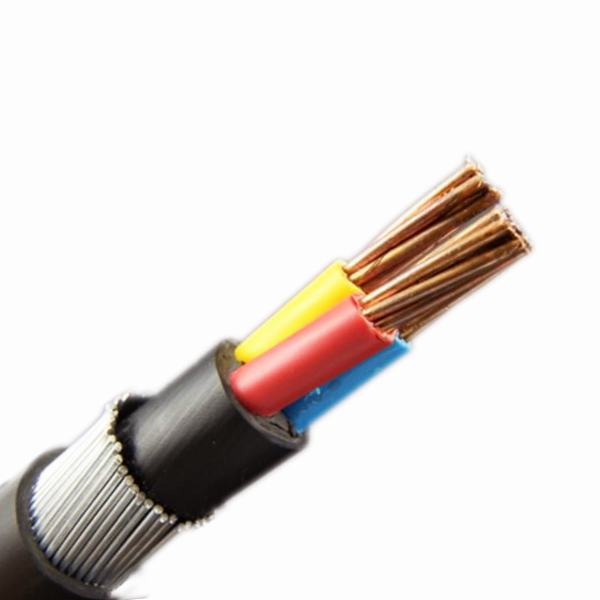 600V Anti-Theft Antifraud 2X8 2X10 3X6 3X8 AWG XLPE Insulated Copper Phase Copper Aluminum Alloy Neutral Concentric Cable