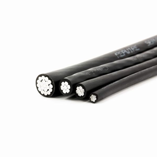 AAC Service Drop Conductor XLPE Insulated ACSR Netural Duplex ABC Cable