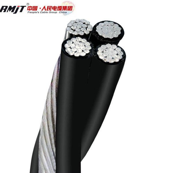 Китай 
                                 AAC провод кабеля Netural ACSR № 4 по стандарту AWG триплексный алюминиевый складной кабель ABC                              производитель и поставщик