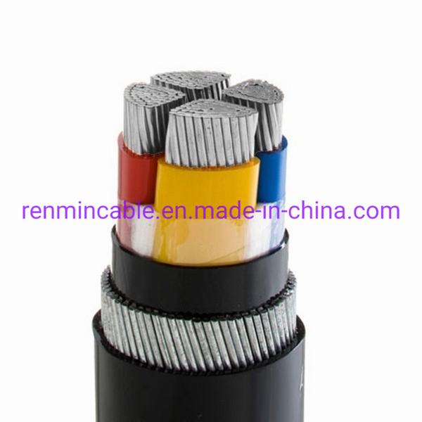 Armoured Power Cable Al XLPE PVC Size XLPE 4 Core Armoured Electric Copper Power Cable