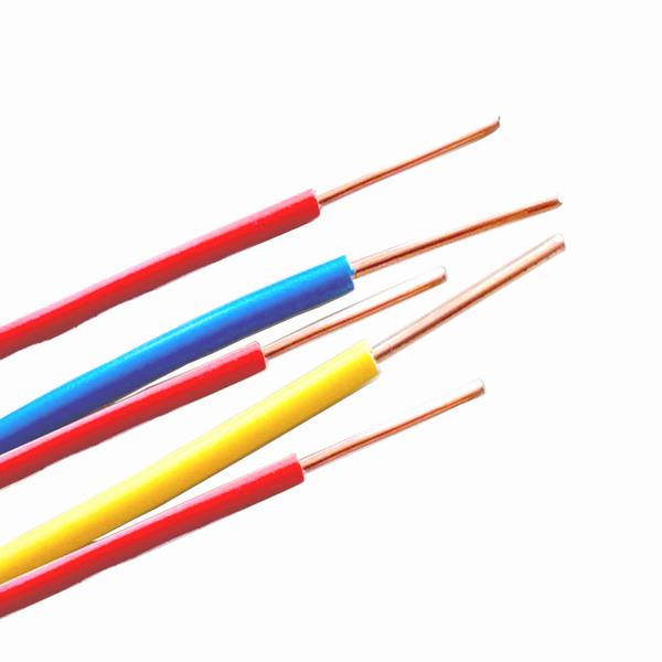 Blue, Yellow, Green, Red Color Insulation 1.5mm2, 2.5mm2, 4mm2, 10mm2 Electrical Wire IEC Standard Housing Wire