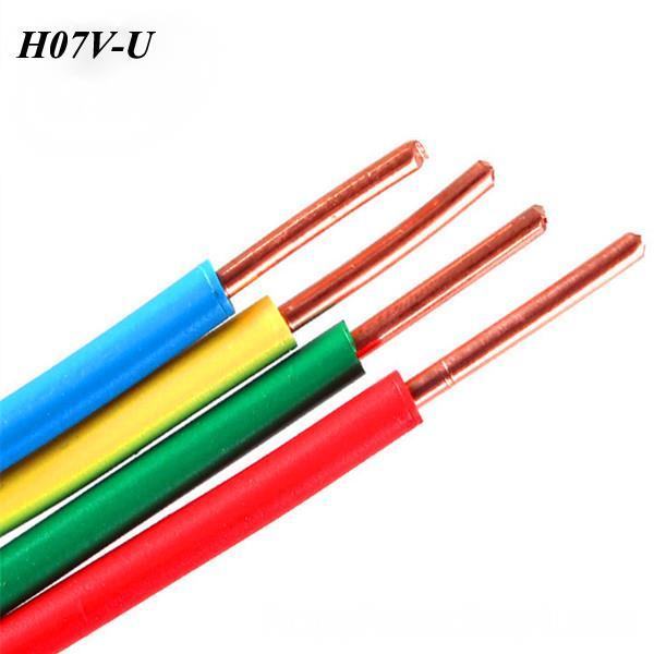 China 
                                 Conductor de cobre de H05V-R H05V-K H07V-K H07V-R H03VV-F de la Construcción de cable flexible                              fabricante y proveedor