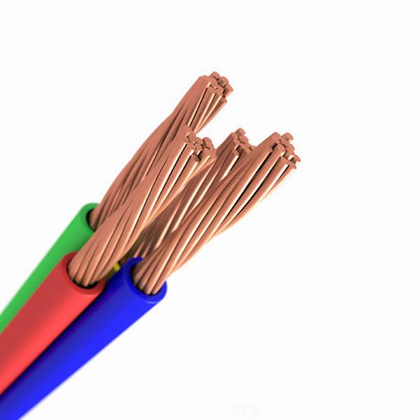 China 
                                 Conductor de cobre aislados en PVC flexible Cable eléctrico de la CVR                              fabricante y proveedor