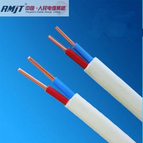 
                                 Núcleo de cobre revestido de PVC flexível Flat TPS Elétrico Fio do cabo                            