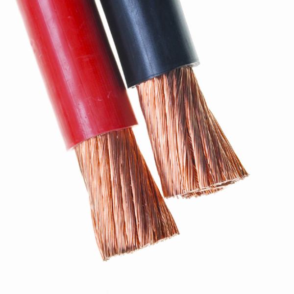 China 
                                 Fio de cobre flexível de borracha do cabo de soldadura                              fabricação e fornecedor