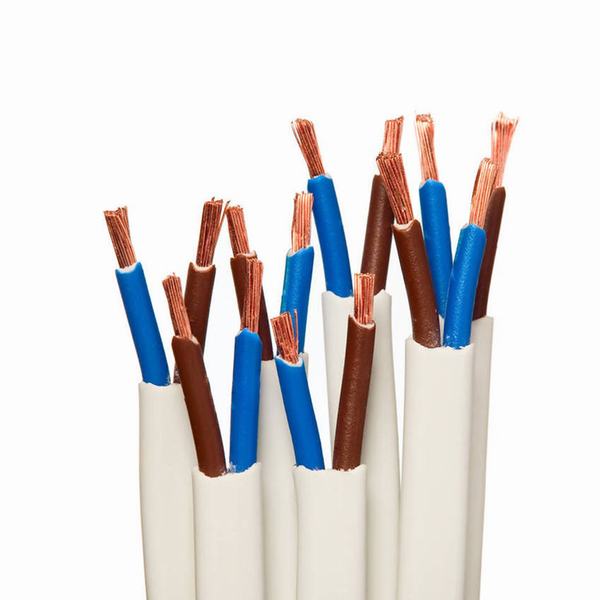 Copper or Aluminium PVC Insulated Flat Double Electrical Cable
