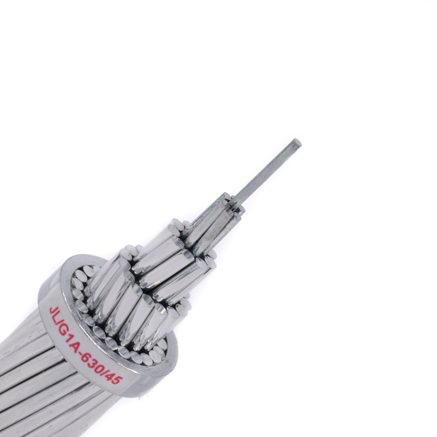 China 
                La norma DIN 48204 Cable de aluminio reforzado con acero desnudo conductores ACSR
              fabricante y proveedor