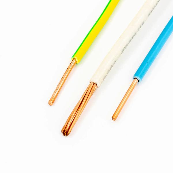 China 
                                 Cable eléctrico resistente al calor Conductor de cobre de 4mm2 BV cable eléctrico                              fabricante y proveedor