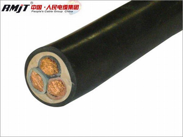 China 
                        Fiber Optic Cable H05rr-F Rubber Sheathed Flexible Cable, Flexible Red Copper Rubber Cable and Wire
                      manufacture and supplier