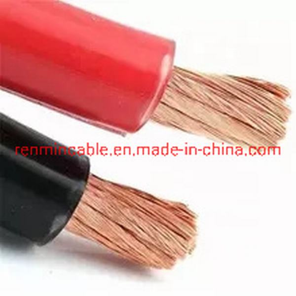 China 
                                 Cobre flexível/CCA Conductor embainhados de borracha do cabo de soldadura                              fabricação e fornecedor
