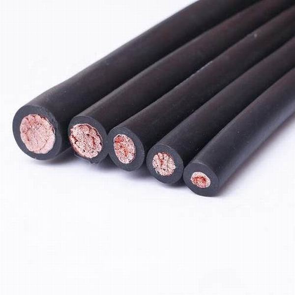 Flexible Copper Conductor Rubber Electrical Welding Cable Yh Cable