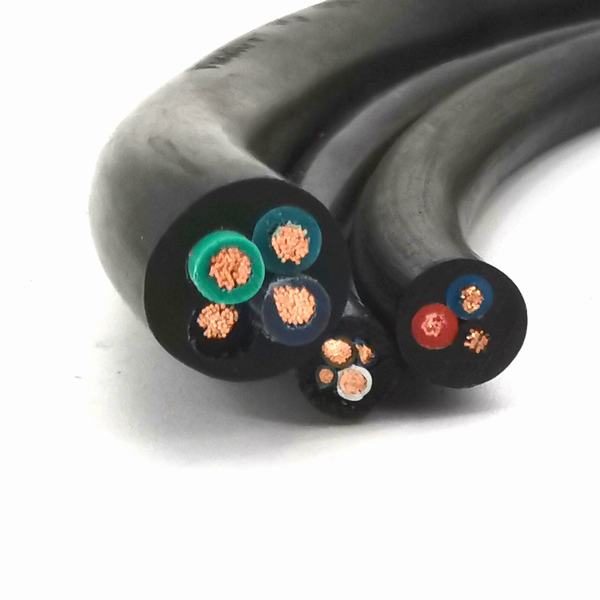 China 
                                 Conductor de cobre flexible Cable de soldadura 100mm2 funda de neopreno con aislamiento de EPR Cable de goma                              fabricante y proveedor