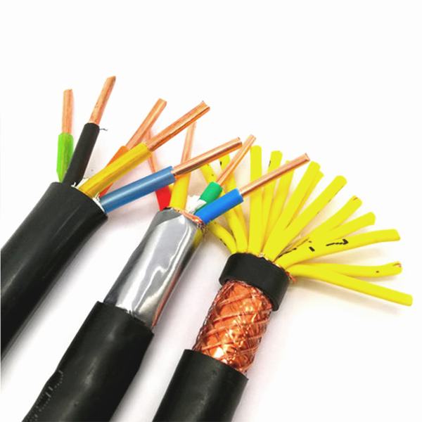 Chine 
                                 Câble électrique en cuivre flexible isolé PVC multiconducteurs blindé industriel Câble de commande                              fabrication et fournisseur