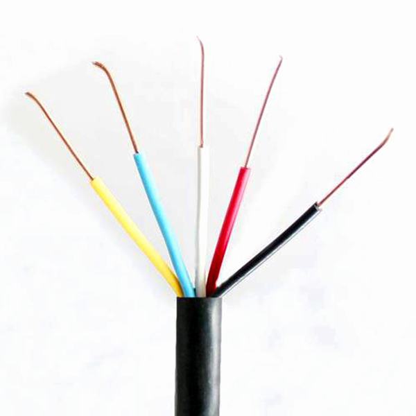 China 
                        H05VV-F Copper PVC Insulated and Sheathed Electrical Wire Cable
                      manufacture and supplier