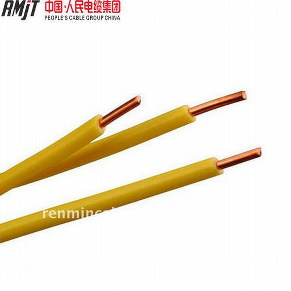 China 
                        H07V-U PVC Insulated Single Core Electric Wire (BV/BVR/BVVB/RVVB)
                      manufacture and supplier