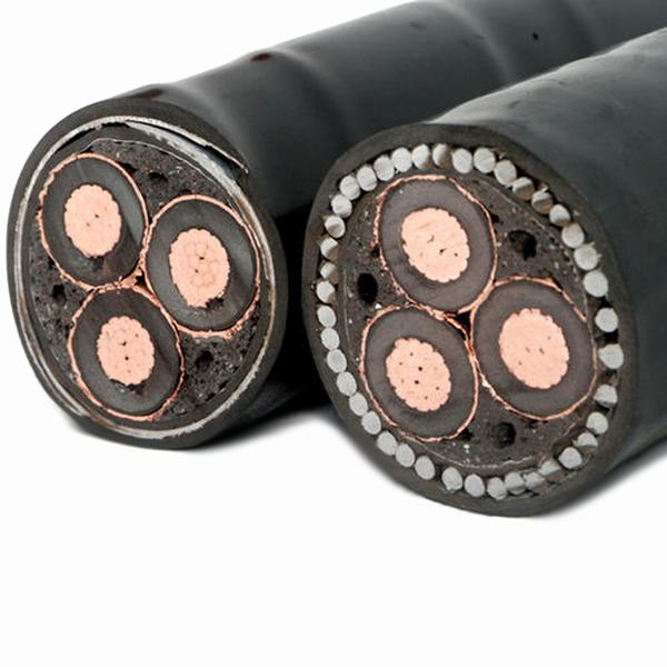 IEC 60502-2 Mv Copper Conductor Aluminum Conductor XLPE Insulated Armoured Power Cable