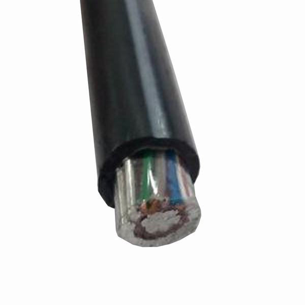 LV Aerial 16mm2 10mm2 Aluminum Copper Conductor with Without Copper Communication XLPE Insulation Concentric Cable