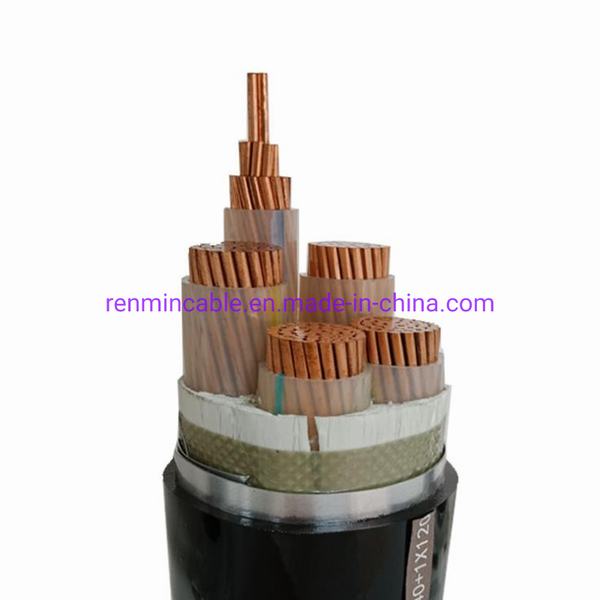 China 
                                 Conductor de cobre de baja tensión con aislamiento XLPE de 4 Núcleos de cable blindado de cable de alimentación eléctrica                              fabricante y proveedor