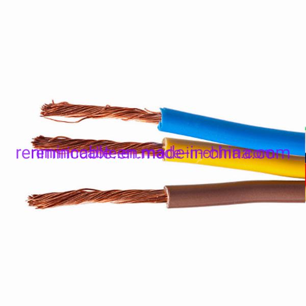 China 
                                 Aislamiento de PVC cableado de cobre de plástico de 2,5 Cable de cobre eléctrico Cable CVR                              fabricante y proveedor
