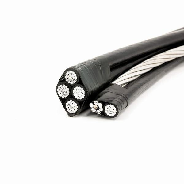 Power Transmission Overhead Aerial Bundled Cable Twist Aluminum XLPE Insulated ABC Cable