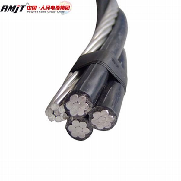 China 
                        Quadruplex Service Drop Cable 0.6/1kv Aerial Bundled Cable
                      manufacture and supplier
