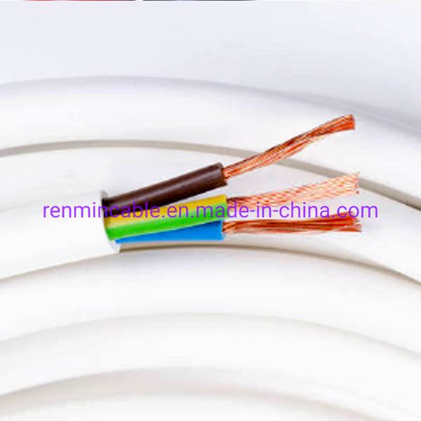 Rvv 2 3 Core Phase 1.5mm 4mm 10mm2 Electrical Copper Flexible Power Cable Wire Sizes Price