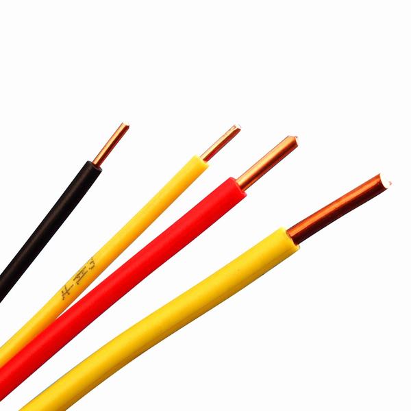 Single Core 6mm 600V Copper PVC Insulated Building Electrical Wire