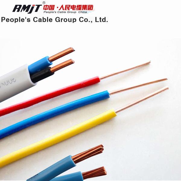 Chine 
                                 Fil de cuivre solide Thw Thwn Câble électrique                              fabrication et fournisseur