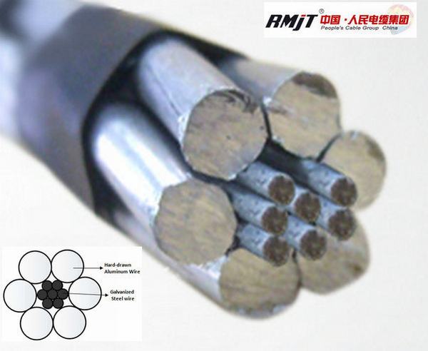 Steel Cored Aluminum Sca Conductor / ACSR Dog 100mm2 Rabbit 50mm2