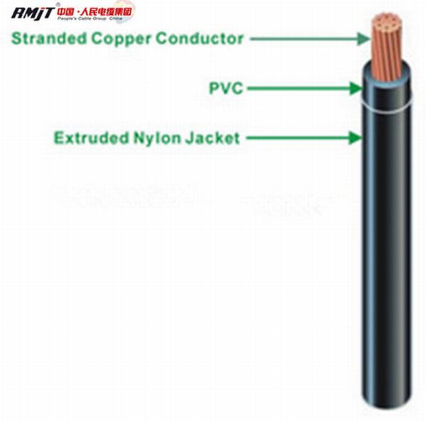 China 
                                 Thwn Nnlon-Coated resistente al agua -el cable                              fabricante y proveedor