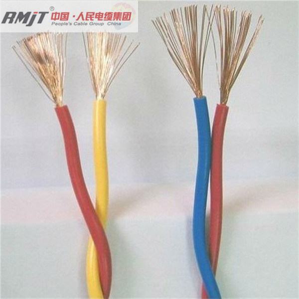 China 
                        Twin Flexible Copper Core PVC Insulation Twisted Wire
                      manufacture and supplier