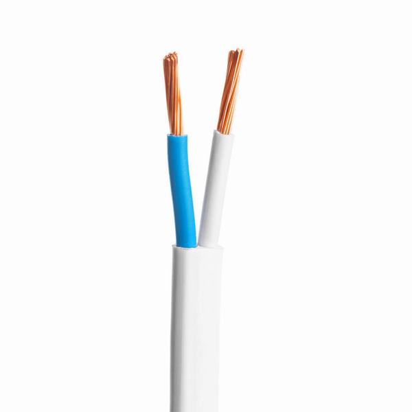 Chine 
                                 Deux principaux câble PVC de 2,5 mm Twin Câble de cuivre souple plat pour le câblage interne                              fabrication et fournisseur