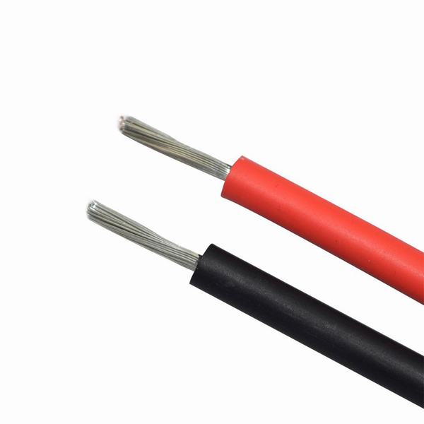 Two Cores PV1-F/Round LSZH XLPE Insulated Class 5 Tinned Copper Solar Panels AC DC Photovoltaic Wire Solar PV Cable