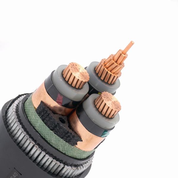 XLPE Insulated 3 Core Copper Conductor Power Cable
