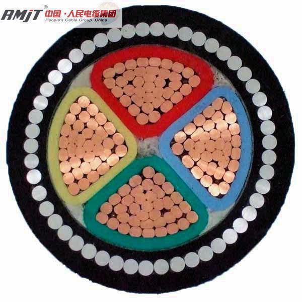 XLPE Insulated 4 Core 10mm PVC Sheath Cable Low Voltage Power Cable