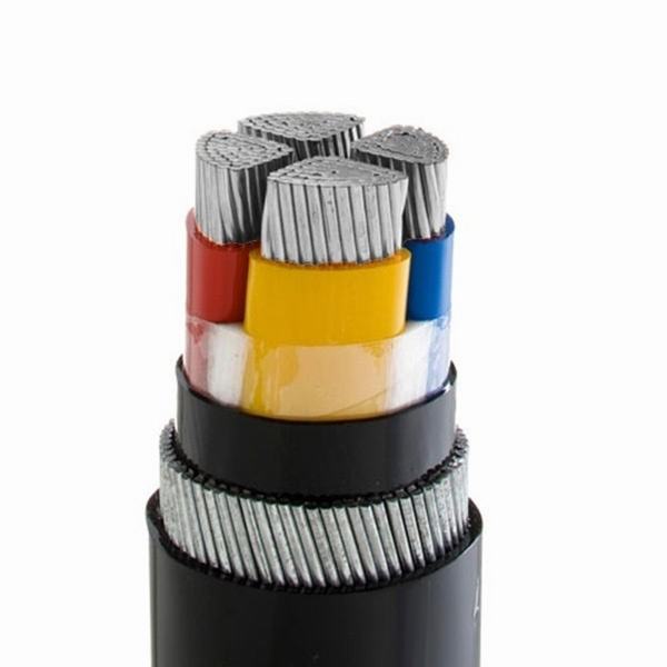Китай 
                                 XLPE изоляцией ПВХ куртка для медных и алюминиевых проводников 4 Core накладных электрических кабелей подземной стальной ленты бронированных кабель питания                              производитель и поставщик