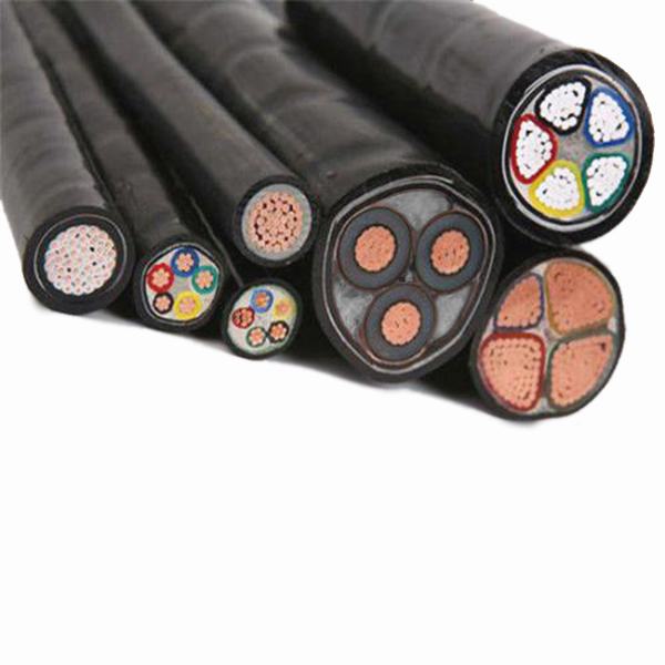 Yjv Flame Retardant PE XLPE Insulated Sheath Armoured Power Cables Copper Stranded Flexible PVC Electric Wrie Electrical Cable