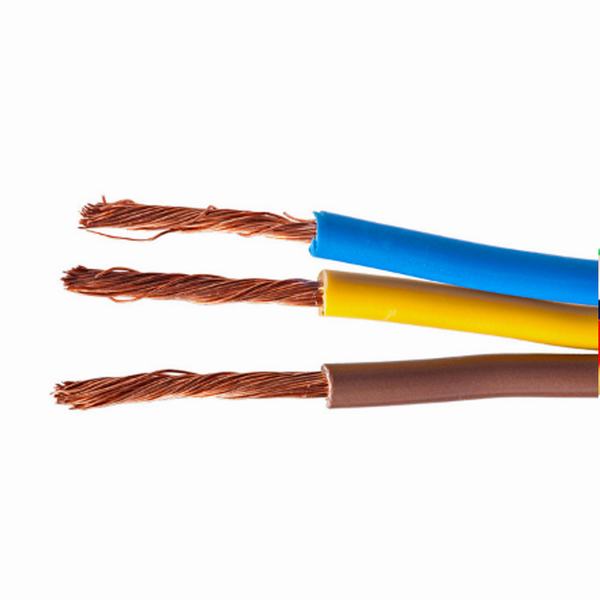 China 
                                 Zr Bvr 2.5 4 6 16 450 25 mm 750V de un núcleo de PVC flexible para la casa de alambre de cobre cableado                              fabricante y proveedor