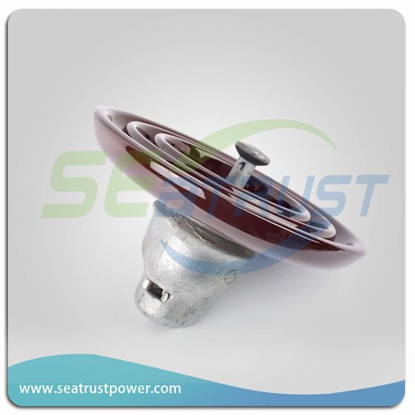 52-3 Porcelain Disc Insulator Ceramic Disc Insulator Suspension Insulator Power Fittings