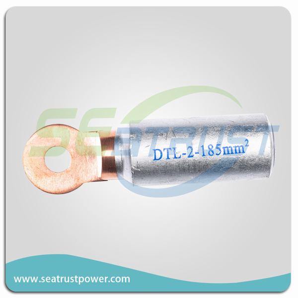Cina 
                                 Hardware bimetallici del connettore di cavo dell'aletta Dtl-2 del cavo                              produzione e fornitore