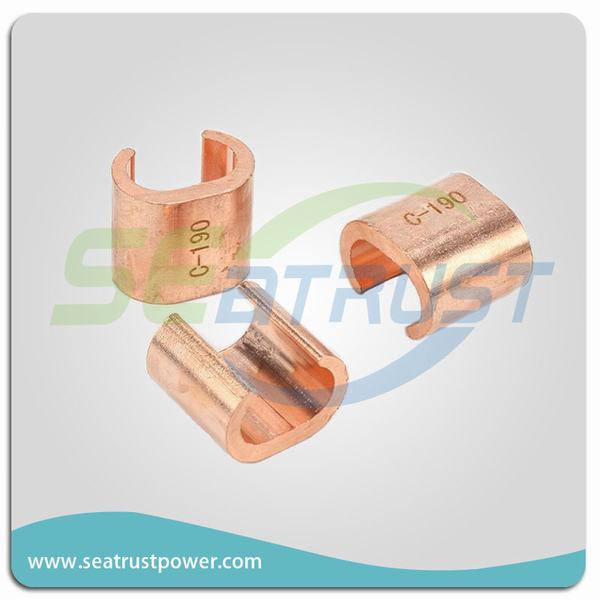 China 
                        C-190 C Type Clamp Compression Type Clamp Copper Cable Connector
                      manufacture and supplier