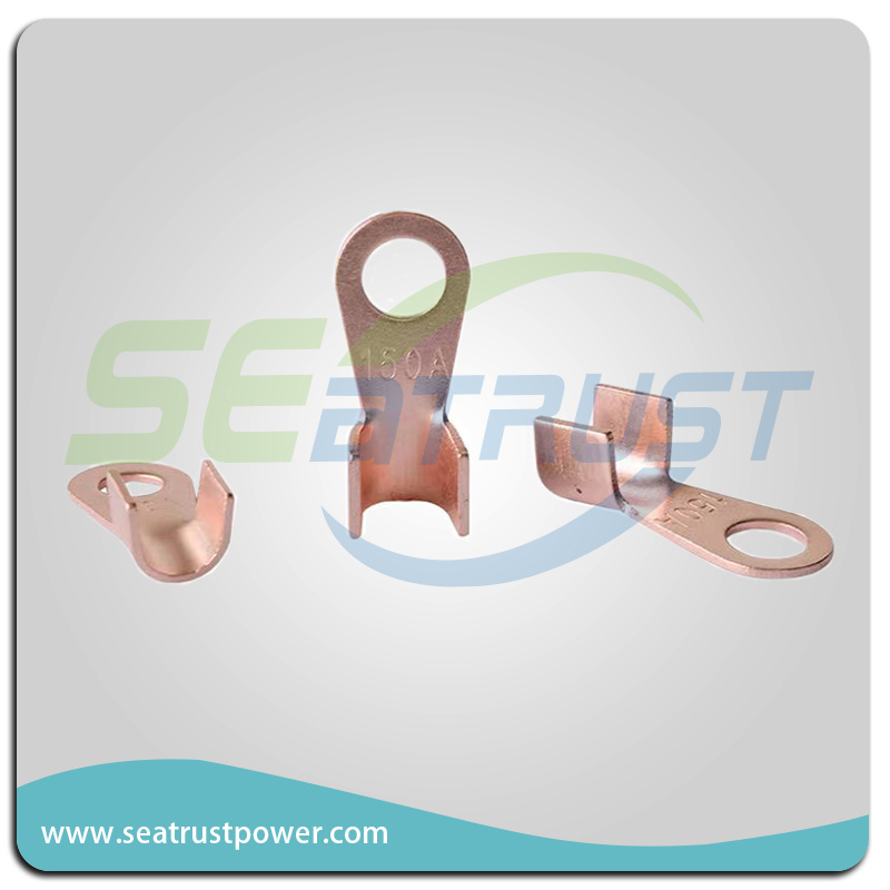 China 
                Electrical Power Fittings Open Copper Lug Copper Terminal
              manufacture and supplier