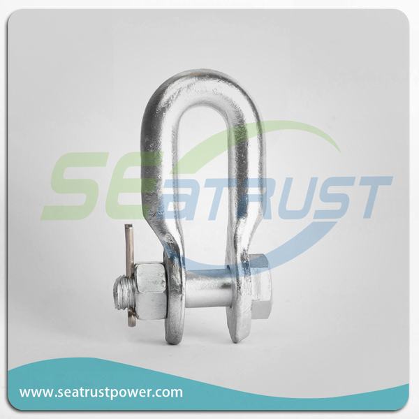 China 
                        U-7 Hot-DIP Galvanized Link Fittings Shackle Hardwares
                      manufacture and supplier